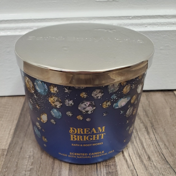 Bath & Body Works Other - Dream Bright Bath and Body Works 3 Wick Candle NWT
